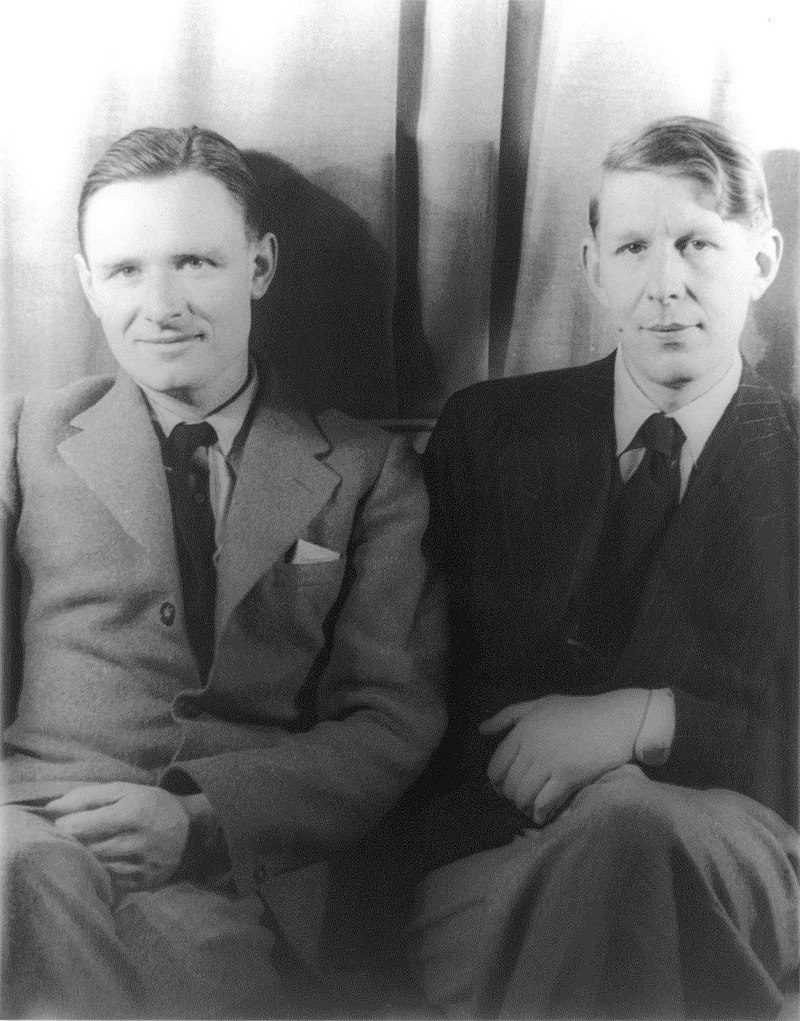 Christopher Isherwood and W. H. Auden in 1939