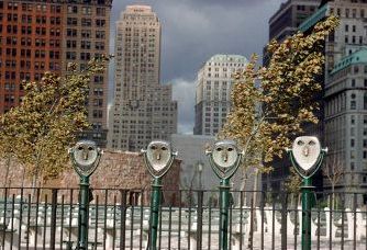 Battery Park binoculars