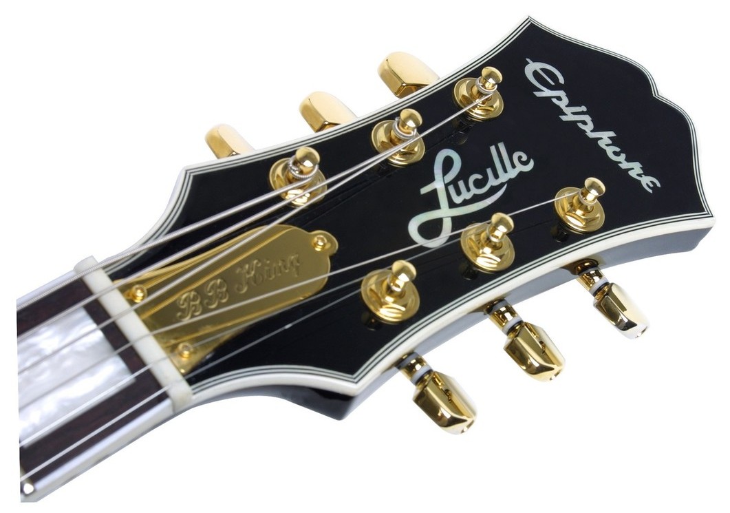 Epiphone B.B. King Lucille headstock name