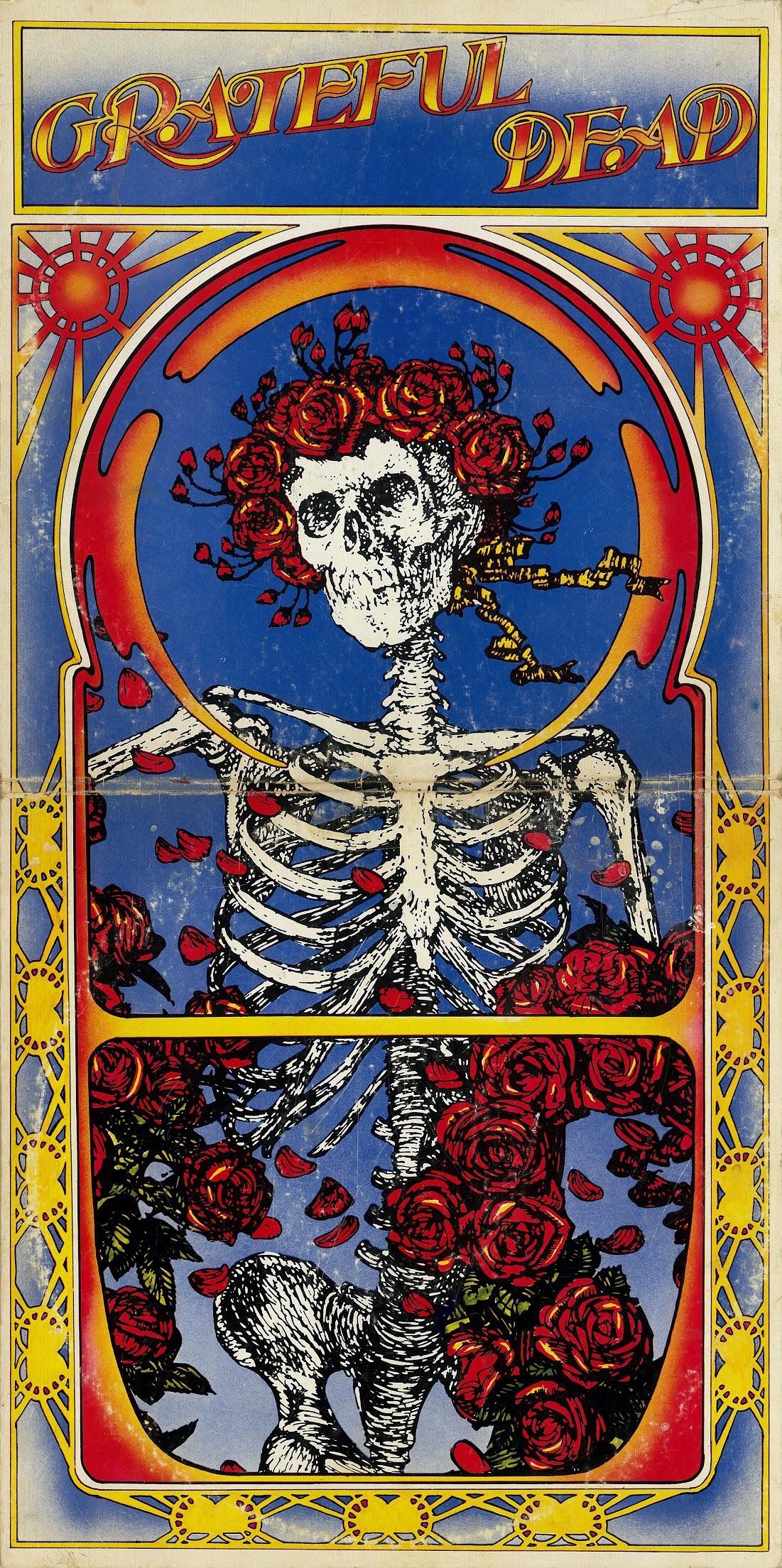 Grateful Dead (Live) 'Skull and Roses' 1971 full album cover