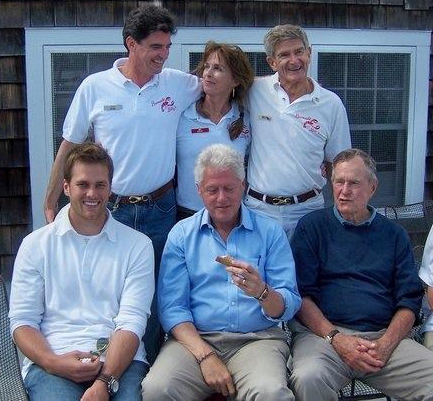 Towers with Clinton Bush Brady 2006